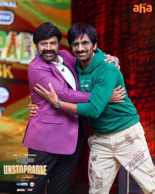 Watch Ravi Teja, Balakrishna Together on Unstoppable with NBK on this date