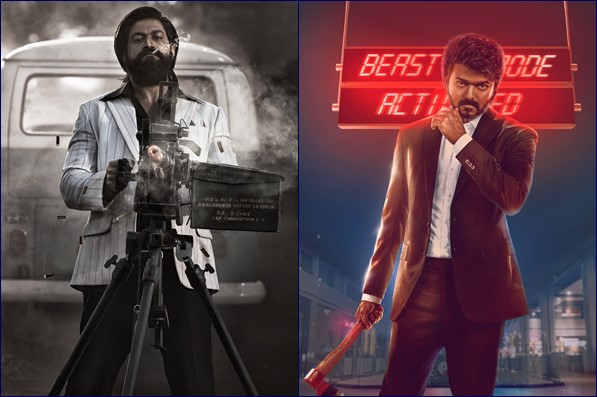 KGF 2 breaks records with massive advance booking, beating Vijay's Beast