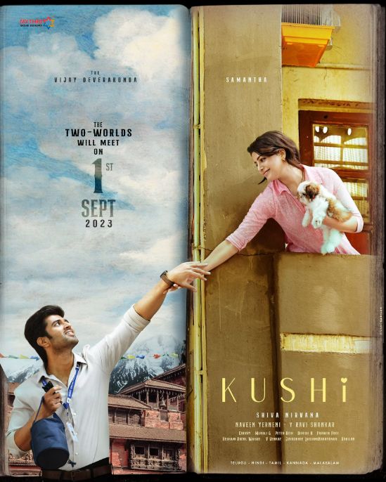 Vijay Devarakonda's Kushi movie release date is announced