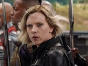 Scarlett Johansson as Black Widow in 'Avengers:Infinity'