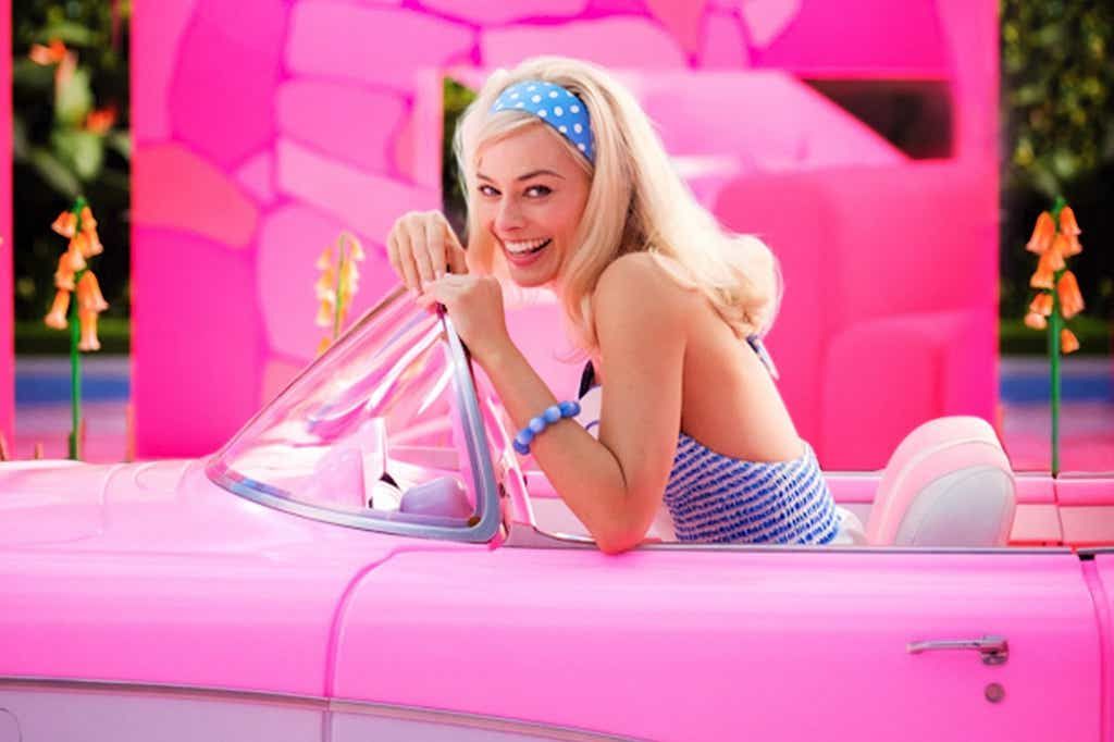 Margot Robbie from the movie 'Barbie'