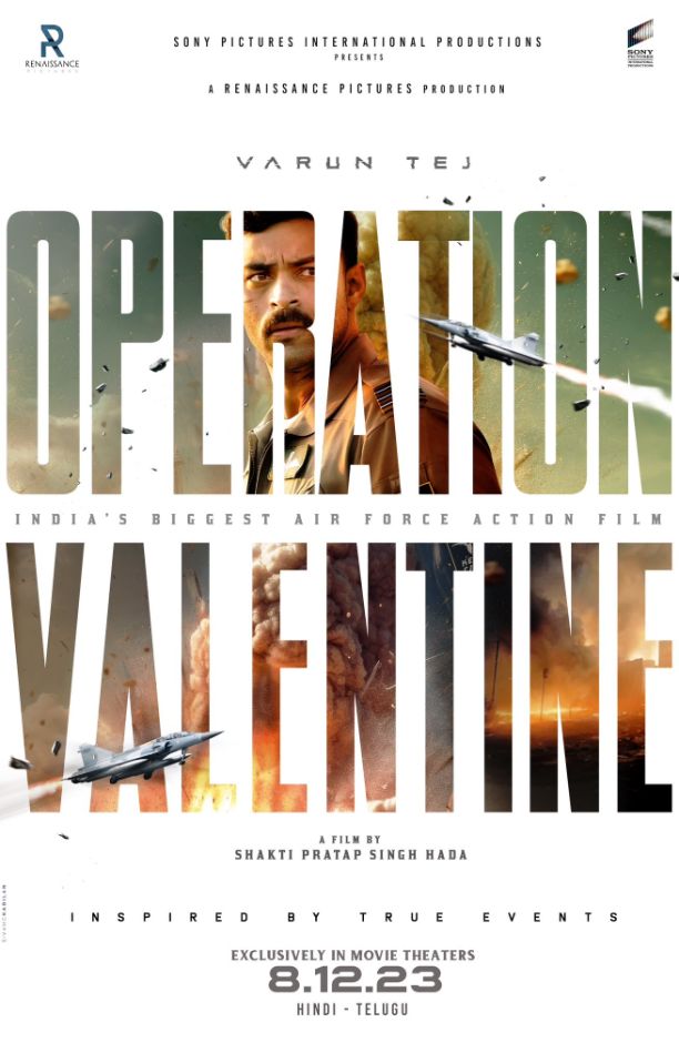 Varun Tej's Operation Valentine Title and Release date got Released