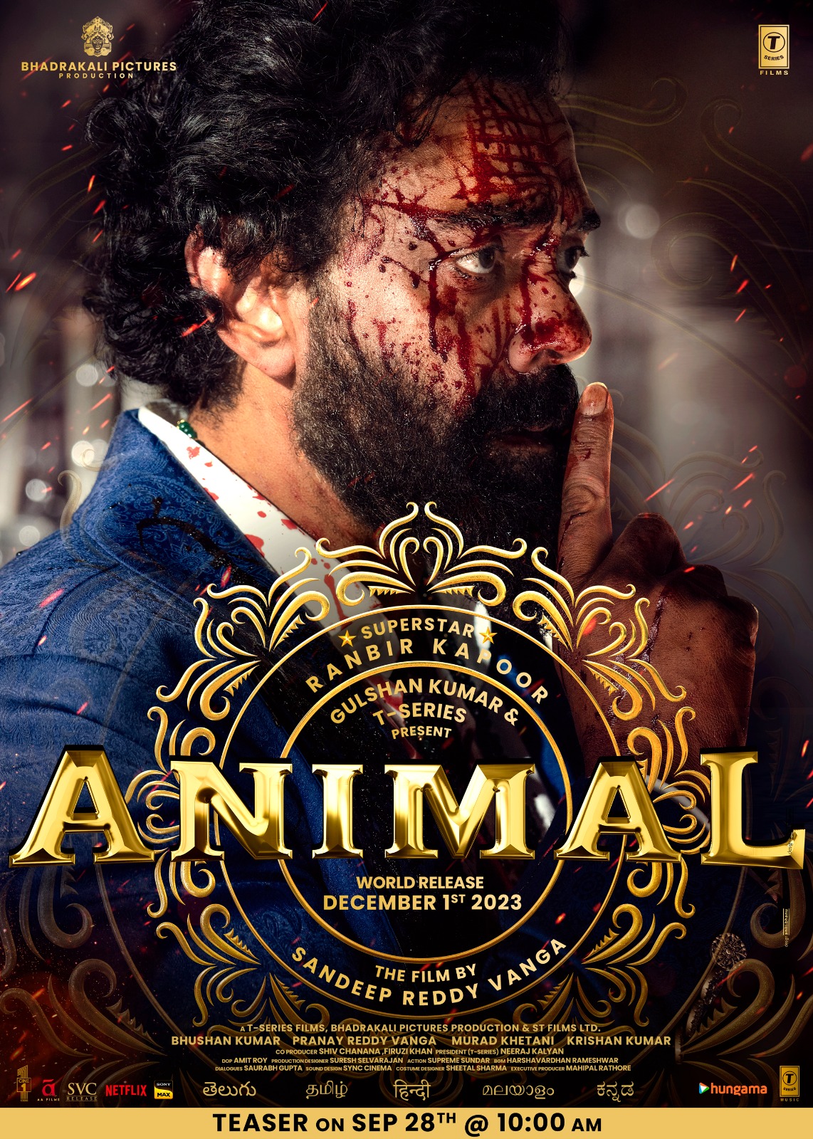 Bobby Deol's first look in Animal