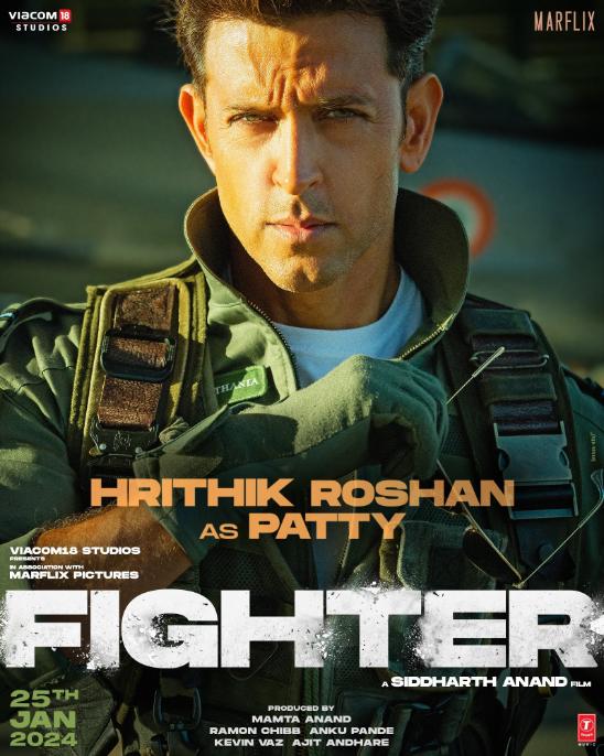 Hrithik Roshan From "Fighter" 