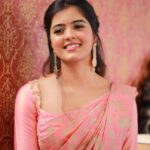 amritha aiyer in pink
